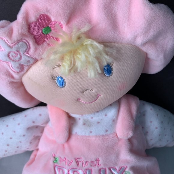 GUND Baby My First Dolly, Plush Doll for Babies and Toddlers, Pink/White, 13” - Picture 6 of 10